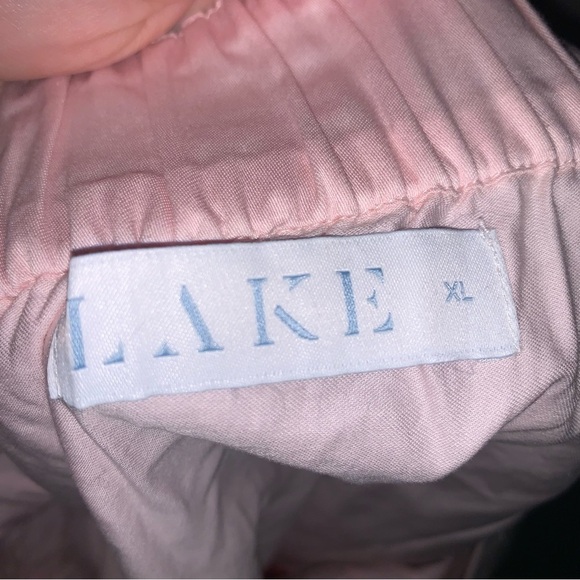 Lake Pink Pyjama Set Top and Shorts 100% Cotton XL - Picture 5 of 13